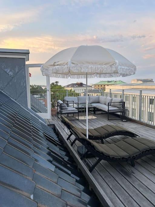 Kings Apt, Doublex W Water View & Private Terrasse *