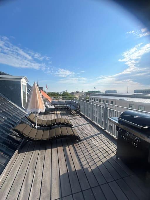 Kings Apt, Doublex W Water View & Private Terrasse Copenhagen